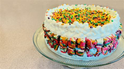 easy-homemade-unicorn-ice-cream-cake-step-by-step image