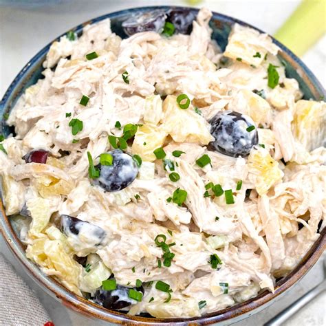 chicken-salad-with-pineapple-30-minutes-meals image