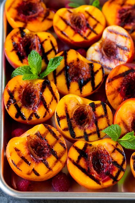 grilled-peaches-with-cinnamon-dinner-at-the-zoo image