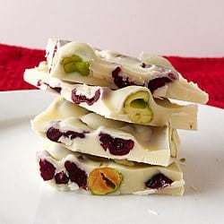 pistachio-cranberry-white-chocolate-bark image