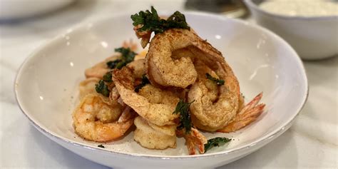 bobby-flays-fried-shrimp-with-lemon-aioli-recipe-today image