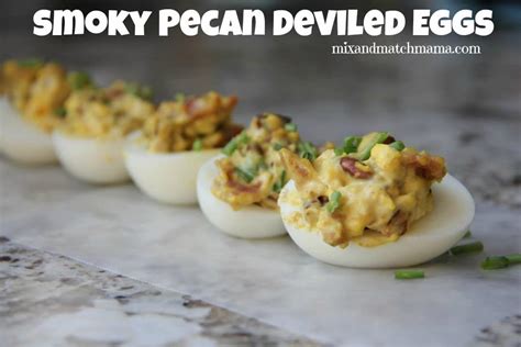 smoky-pecan-deviled-eggs-recipe-mix-and-match image