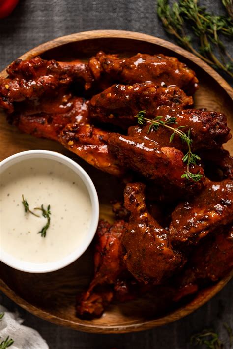 classic-oven-baked-buffalo-wings-simple-healthy image