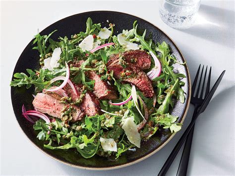 steak-salad-with-salsa-verde-vinaigrette image