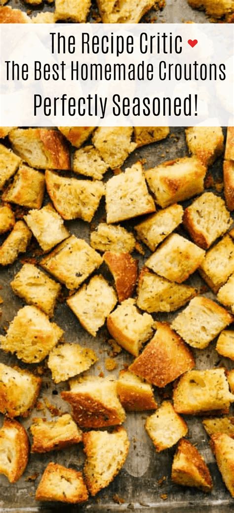 the-best-crunchy-homemade-croutons-the image