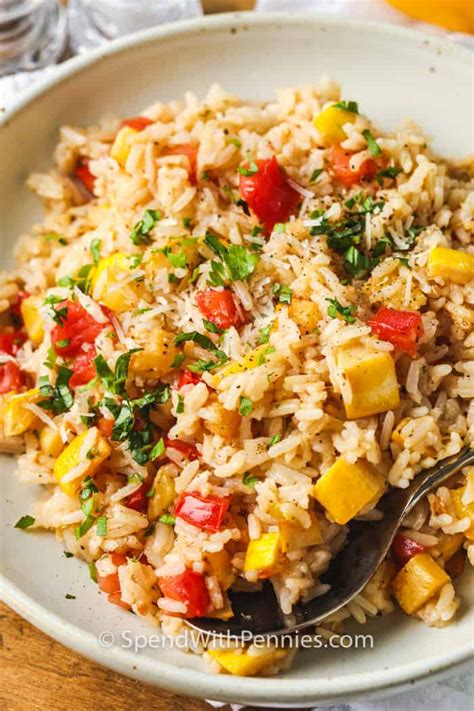 summer-squash-rice-easy-side-dish-spend-with-pennies image