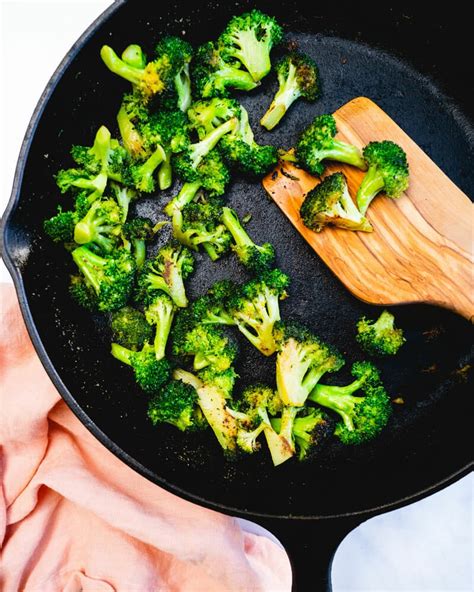 easy-pan-fried-broccoli-a-couple-cooks image
