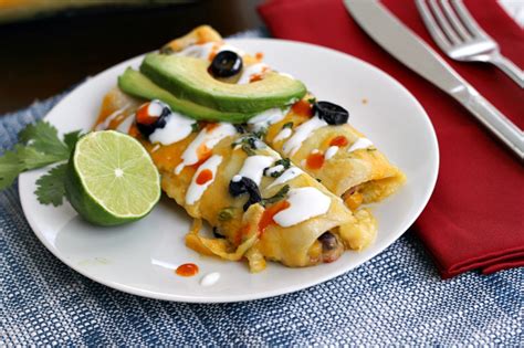 creamy-black-bean-enchiladas-recipe-sofabfood image