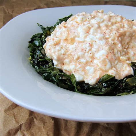 spiced-ethiopian-cottage-cheese-with-collard-greens image
