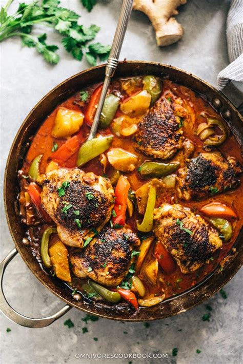 african-chicken-macanese-one-pan-chicken-curry-非 image