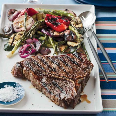 grilled-porterhouse-steak-with-summer-vegetables image
