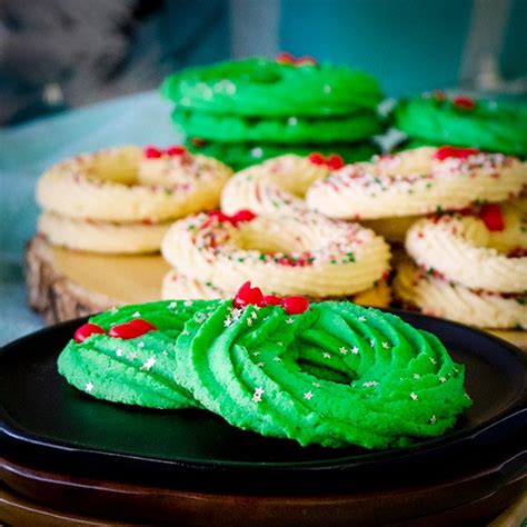 spritz-wreath-cookies-of-batter-and-dough image