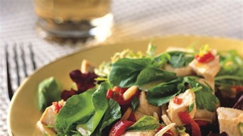 chicken-salad-with-piquillo-peppers-almonds-and image