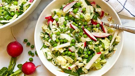 summer-pea-salad-recipe-mashed image