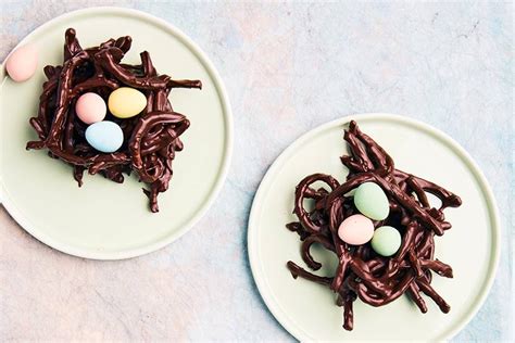 chocolate-egg-nests-canadian-living image