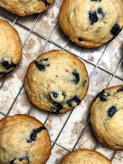 dairy-free-banana-blueberry-muffins-flavor-stuff image