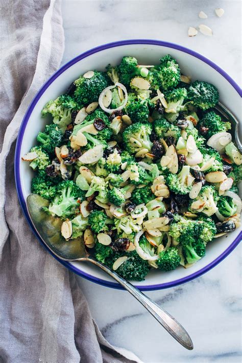broccoli-salad-with-almonds-and-cranberries image