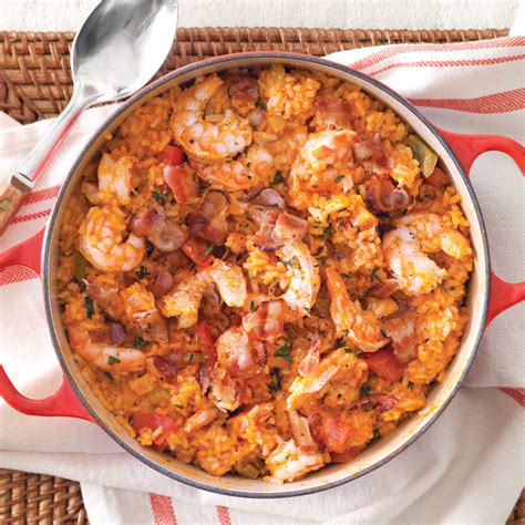 carolina-red-rice-with-shrimp-and-bacon-southern image
