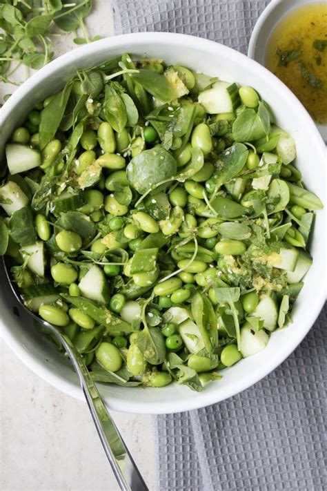 green-edamame-salad-stephanie-kay-nutrition image