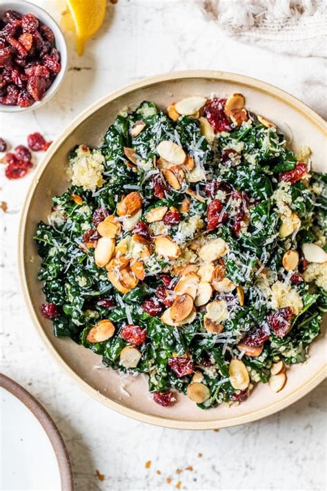 kale-salad-with-quinoa-and-cranberries-skinnytaste image