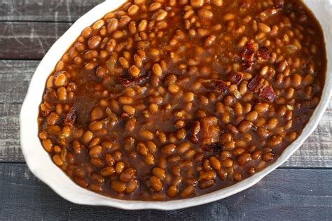 5-ingredient-slow-cooker-beans-with-bacon image
