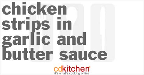 chicken-strips-in-garlic-and-butter-sauce image