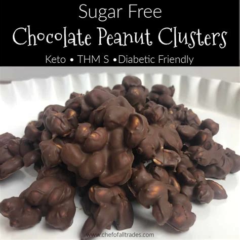 sugar-free-chocolate-peanut-clusters-chef-of-all-trades image