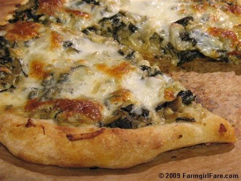 swiss-chard-and-artichoke-white-pizza image
