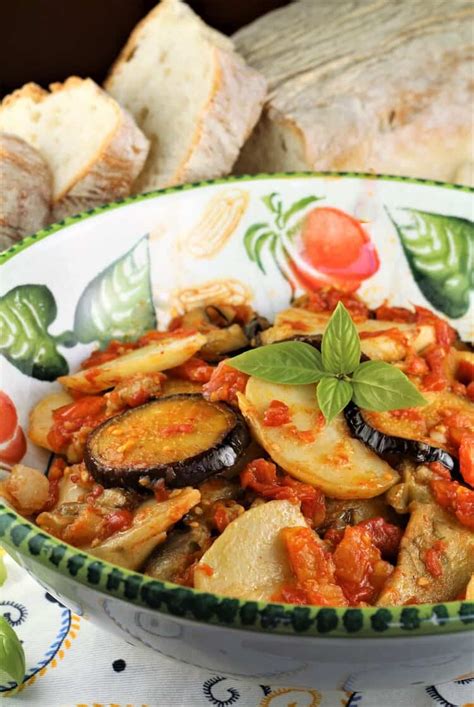 baked-eggplant-and-potatoes-with-tomato-sauce image