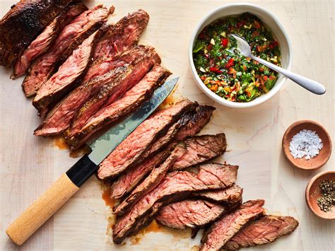 skirt-steak-with-chimichurri-sauce-recipe-cooking-light image