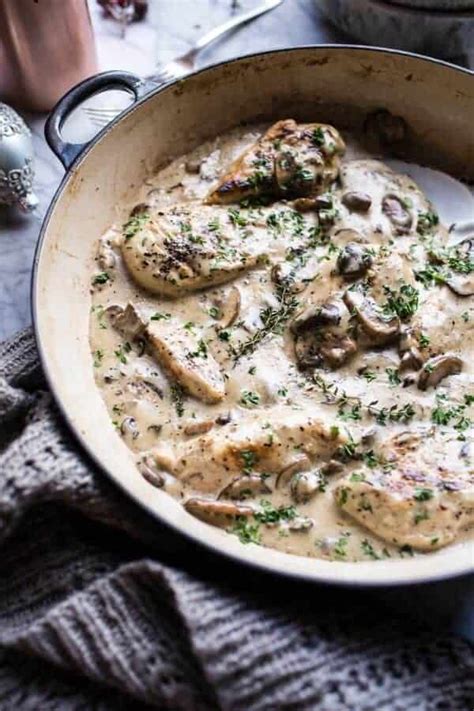 45-minute-truffled-mushroom-chicken-with-polenta image