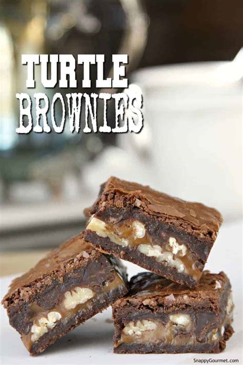 best-turtle-brownies-recipe-bakery-style-snappy image