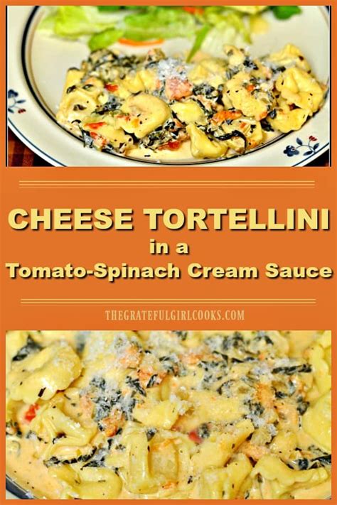 cheese-tortellini-in-a-tomato-spinach-cream-sauce image