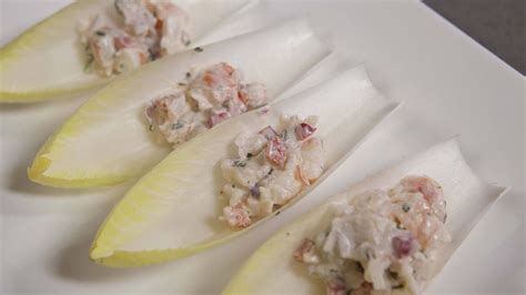 shrimp-salad-on-an-endive-leaf-the-globe-and-mail image