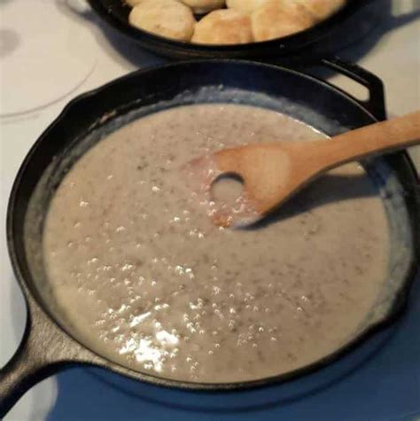 southern-style-turkey-sausage-gravy-this-old-gal image