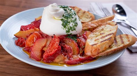 roasted-tomato-and-plum-toasts-with-balsamic-vinegar image