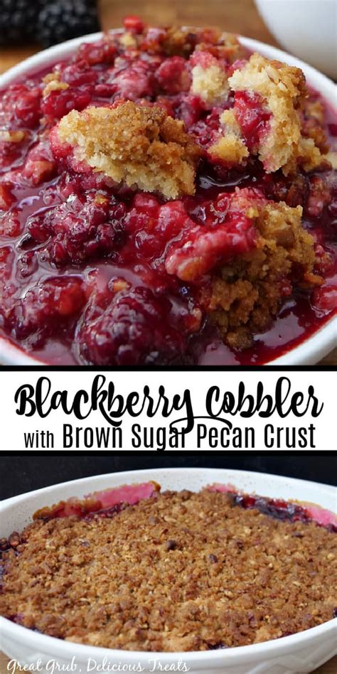 blackberry-cobbler-recipe-with-brown-sugar-pecan-crust image