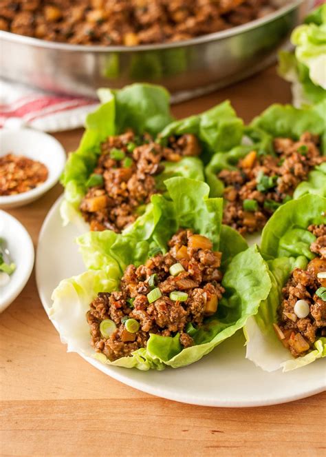 how-to-make-chicken-lettuce-wraps-kitchn image
