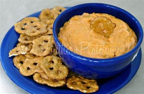 easy-buffalo-chicken-dip-southern-plate image