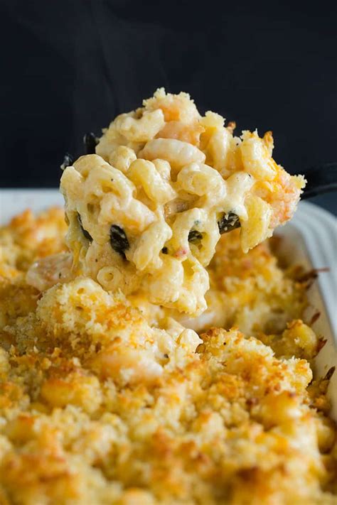 cajun-shrimp-macaroni-and-cheese-brown-eyed-baker image