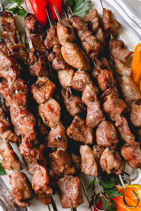 shashlik-grilled-pork-kebabs-sweet-savory image