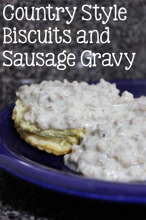 country-style-biscuits-and-sausage-gravy-everyday image