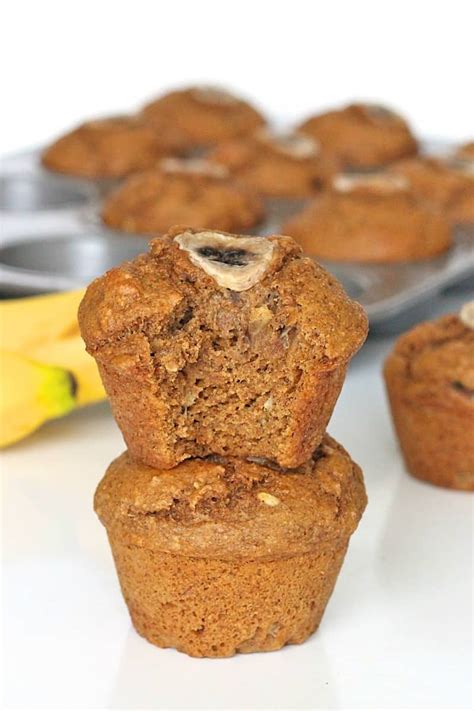 gingerbread-banana-muffins-the-bakermama image