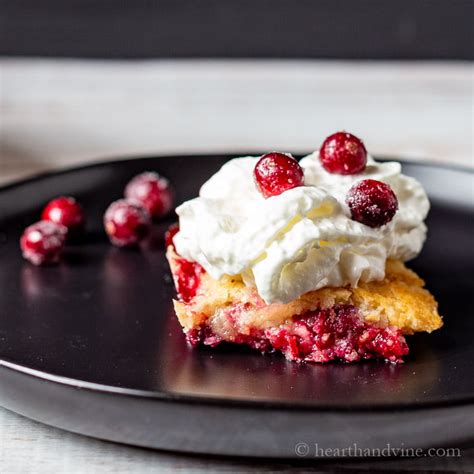 homemade-fresh-cranberry-dump-cake image