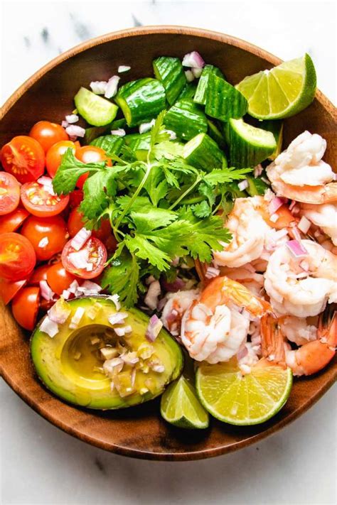 keto-shrimp-avocado-salad-recipe-i-heart-umami image