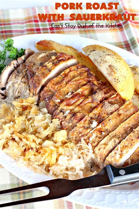 pork-roast-with-sauerkraut-cant-stay-out-of-the-kitchen image