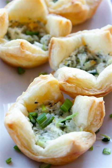 herb-and-goat-cheese-puff-pastry-bites-an-easy-party image