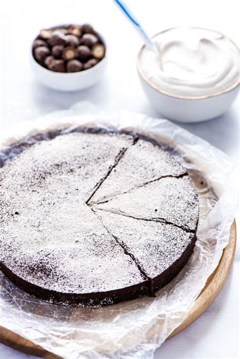 flourless-chocolate-peanut-butter-cake-what-the-fork image