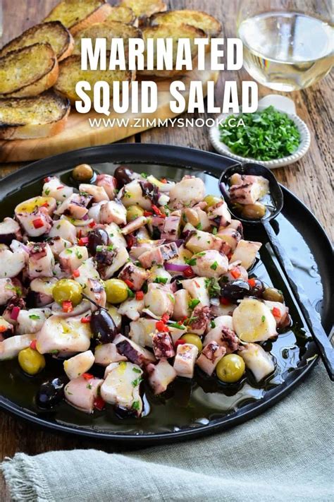 marinated-squid-salad-zimmys-nook image