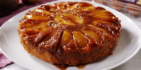 best-caramel-apple-upside-down-cake-recipe-delish image